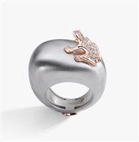 Anello Dada Arrigoni Donna Happy Frog in Oro Diamante DHF07ANABRRDI